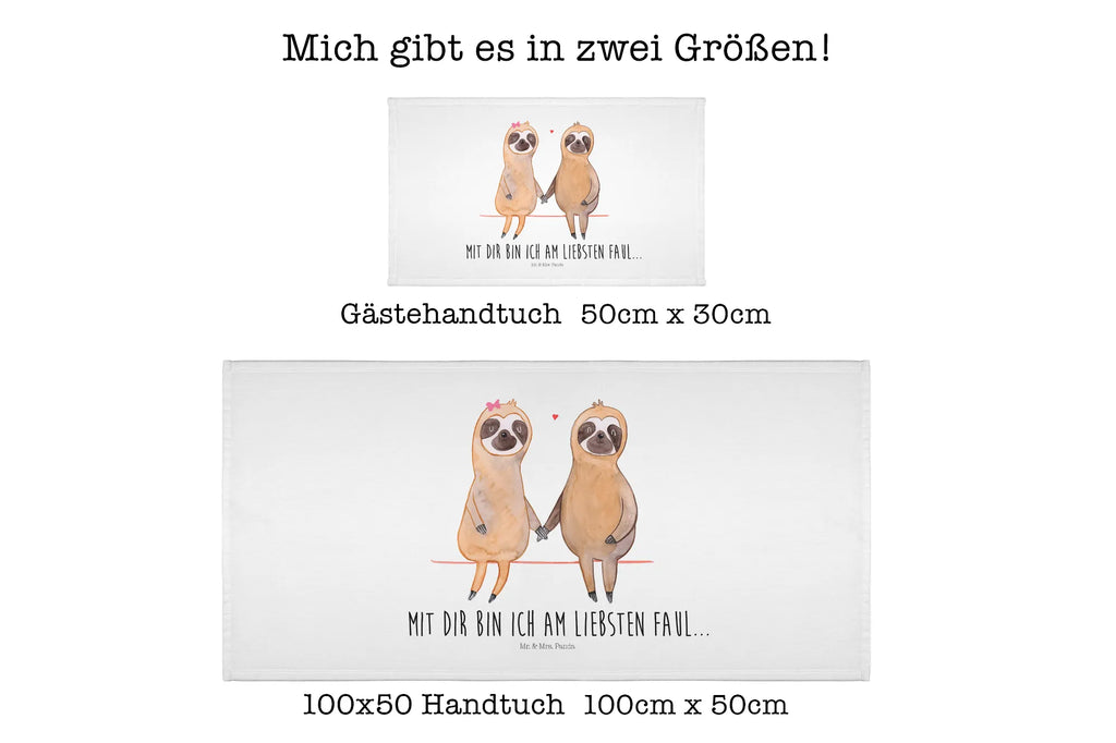 Gästehandtuch Faultier Pärchen Handtuch 50x100, bad handtuch, handtuch bad, Mittelgroßes Handtuch, handtücher, kinderhandtücher, gesichtshandtuch, Gästehandtücher, frotteehandtücher, Reisehandtuch, handtuch badezimmer, Kinderhandtuch, baumwollhandtücher, sporthandtuch, sporthandtücher, Gästehandtuch, gesichtstuch, Handtuch, handtücher 50x100, Duschtuch, reisehandtücher, Faultier Deko, Faultier, Faultier Geschenk, Pärchen, Lieblingstier, Liebespaar, Verlobt, Verliebt, Langsamkeit, Relaxen, Liebe, Faultierpärchen, Faultiere, faul, Faultierliebe, Gemeinsam, Beziehung
