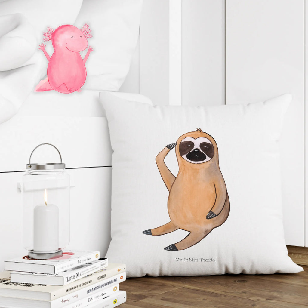 40x40 poduszka leniwiec ptak Leniwiec, prezent z leniwcem, dekoracja z leniwcem