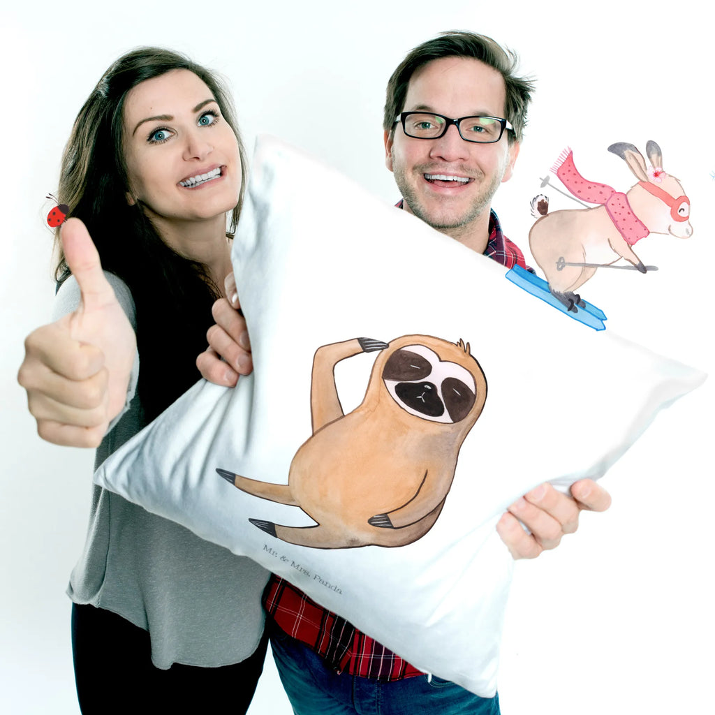 40x40 poduszka leniwiec ptak Leniwiec, prezent z leniwcem, dekoracja z leniwcem