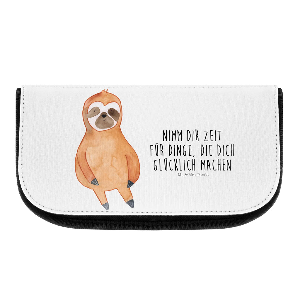 Cosmetics bag sloth Satisfied zubehörtasche, Schminktäschchen, beauty tasche, kosmetik beutel, hygiene tasche, Schminkbeutel, Kulturbeutel, Beautybag, Make-Up Bag, Necessaire, kulturtäschchen, beauty case, kleines Täschchen, Organizer Tasche, Toilettentasche, reise kosmetiktasche, Beauty Bag, Reisenecessaires, Waschtasche, reiseschminktasche, utensilientasche, Schminktasche, kosmetiktäschchen, toilettenbeutel, bad tasche, Kulturtasche, Waschbeutel, Kosmetiktasche, Faultier, Faultier Geschenk, Faultier Deko, Pause, Lieblingstier, Ruhe, faul, Frieden, Zufrieden, Relaxen, Gelassenheit, Glück, Happy, Zufriedenheit, Faultiere, glücklich