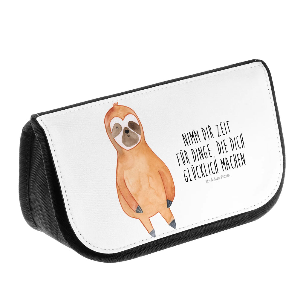 Cosmetics bag sloth Satisfied zubehörtasche, Schminktäschchen, beauty tasche, kosmetik beutel, hygiene tasche, Schminkbeutel, Kulturbeutel, Beautybag, Make-Up Bag, Necessaire, kulturtäschchen, beauty case, kleines Täschchen, Organizer Tasche, Toilettentasche, reise kosmetiktasche, Beauty Bag, Reisenecessaires, Waschtasche, reiseschminktasche, utensilientasche, Schminktasche, kosmetiktäschchen, toilettenbeutel, bad tasche, Kulturtasche, Waschbeutel, Kosmetiktasche, Faultier, Faultier Geschenk, Faultier Deko, Pause, Lieblingstier, Ruhe, faul, Frieden, Zufrieden, Relaxen, Gelassenheit, Glück, Happy, Zufriedenheit, Faultiere, glücklich