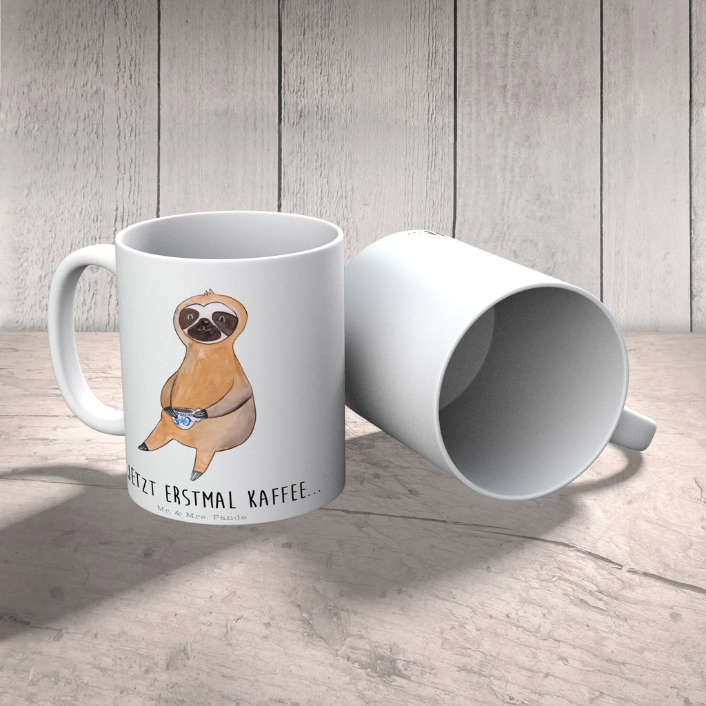 Kubek Leniwiec kawa Keramiktasse, Porzellantasse, Kaffeetasse, Tasse mit Motiven, Tasse, Tasse mit Zitaten, Geschenktasse, Teetasse, Bürotasse, Faultier, Faultier Geschenk, Faultier Deko, Faultiere, erster Kaffee, Genießer, faul, Kaffeegetränk, Morgenmuffel, Coffee, Kaffee, Lieblingstier, Frühaufsteher