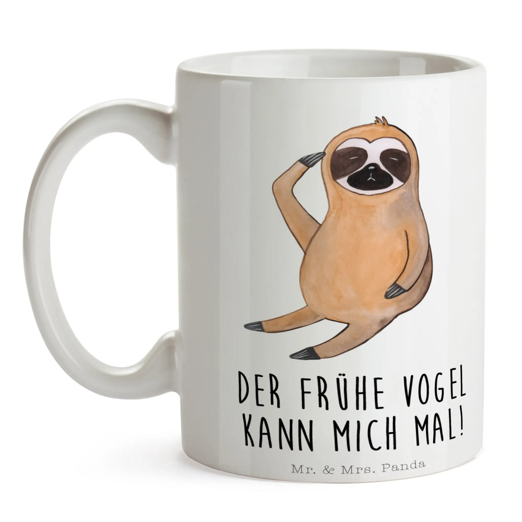 Mug sloth Bird Bürotasse, Tasse mit Zitaten, Kaffeetasse, Tasse, Tasse mit Motiven, Teetasse, Porzellantasse, Keramiktasse, Geschenktasse, Faultier, Faultier Geschenk, Faultier Deko, Vogel, Faultiere, Lieblingstier, früher Vogel, Faultierwelt, Morgenmuffel, faul, der frühe Vogel, Spinner, Frühaufsteher
