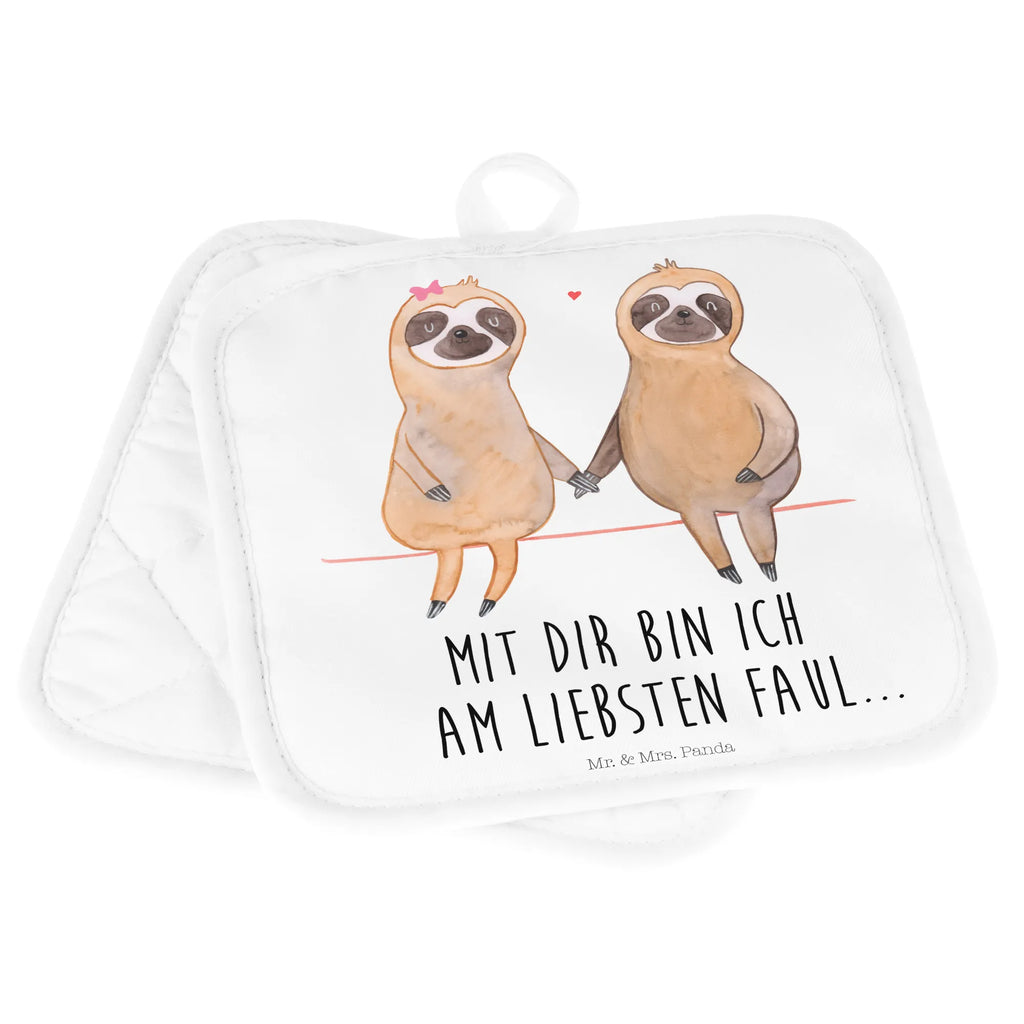 2er Set Topflappen  Faultier Pärchen Topfuntersetzer, 2er Set Topflappen, topfhalter, Topflappenset, Topflappen Set, Topflappen 2er Set, Topfhandschuhe, Topflappen, Faultier, Faultier Geschenk, Faultier Deko, Liebe, Faultierliebe, Beziehung, Langsamkeit, Gemeinsam, Pärchen, Lieblingstier, Verliebt, Faultiere, Liebespaar, Faultierpärchen, Relaxen, faul, Verlobt