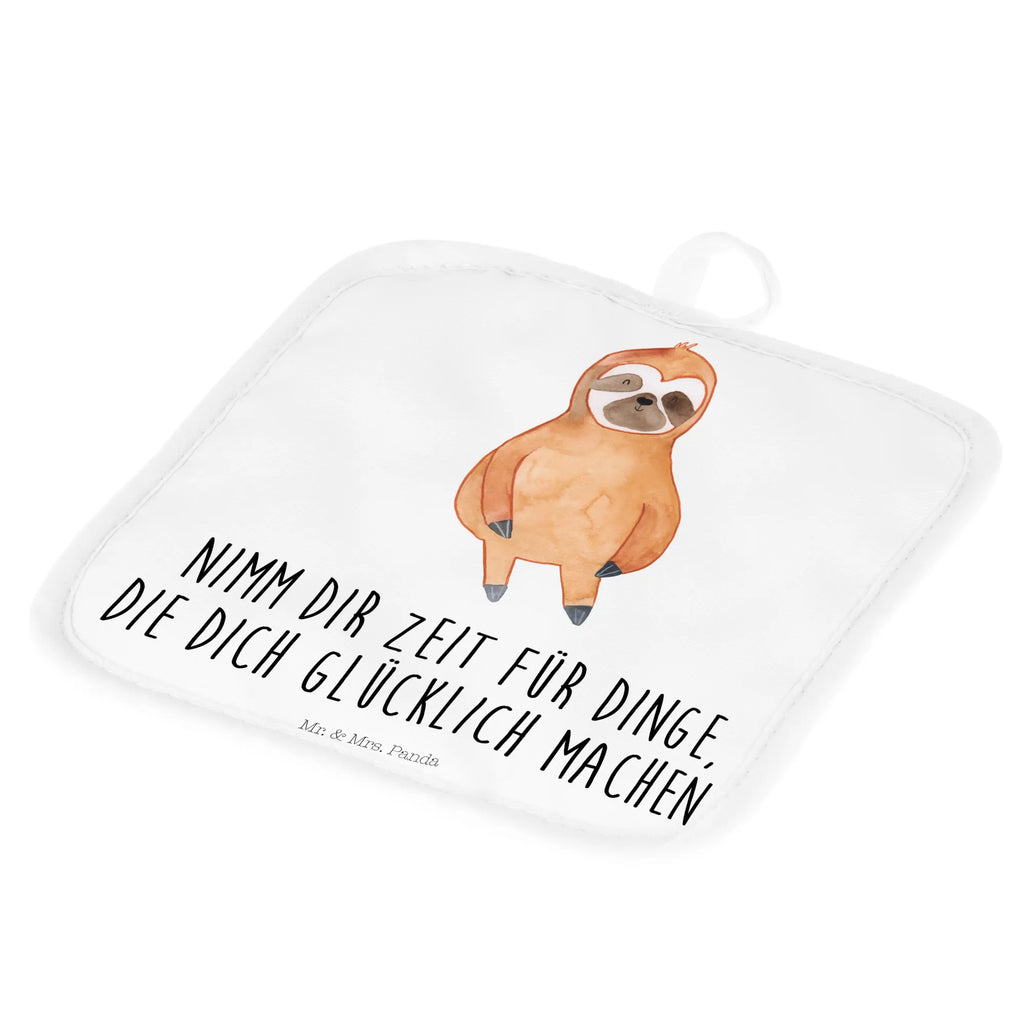 Pot holder sloth Satisfied Topflappen, Topflappen Set, Topflappenset, 2er Set Topflappen, Topfuntersetzer, topfhalter, Topflappen 2er Set, Topfhandschuhe, Faultier Deko, Faultier, Faultier Geschenk, Pause, faul, Happy, Zufriedenheit, Lieblingstier, Faultiere, Gelassenheit, glücklich, Relaxen, Glück, Zufrieden, Frieden, Ruhe