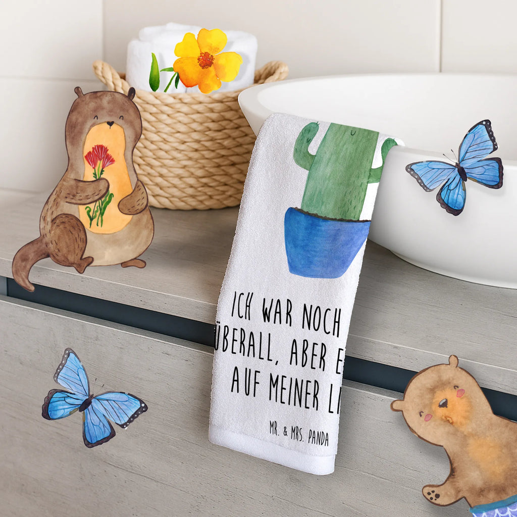 Hand towel cactus cap baby, big, bathroom, Towel, children, towels, bath towel, cactus, cactuses, plants, cactus plant, small green cactus, globetrotter, world trip, city trip, motivation, cactus love, slogan, travel, gift idea, travel diary