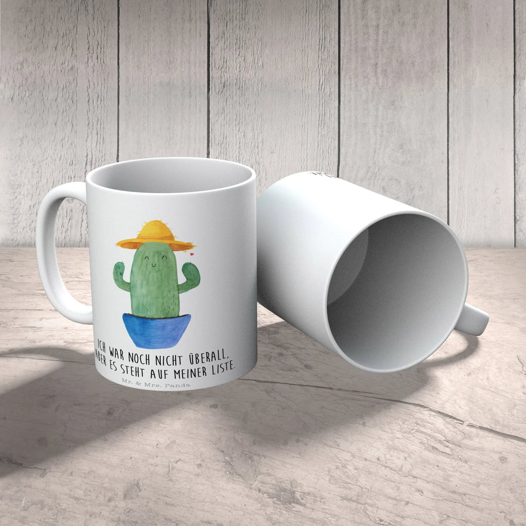 Tasse Kaktus Sonnenhut Porzellantasse, Geschenktasse, Bürotasse, Tasse, Teetasse, Tasse mit Motiven, Kaffeetasse, Tasse mit Zitaten, Keramiktasse, Kaktus, Kakteen, Städtetrip, Reisetagebuch, Kaktusliebe, Reisen, Geschenkidee, Weltreise, Motivation, Spruch, Weltenbummler