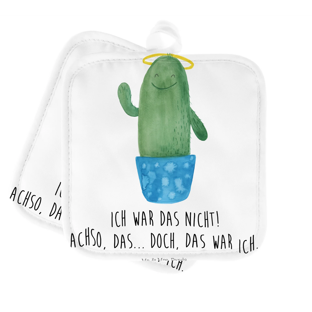 2er Set Topflappen  Kaktus Heilig 2er Set Topflappen, Topflappenset, Topfuntersetzer, topfhalter, Topflappen Set, Topflappen, Topflappen 2er Set, Topfhandschuhe, Kakteen, Kaktus, Schwestern, Eltern, Freundin, Frech, Bruder, Schwester, Familie, Kind, Lustig, Heiligenschein