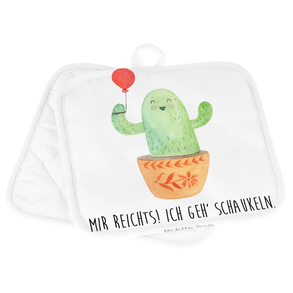 2er Set Topflappen  Kaktus Luftballon Topfhandschuhe, Topflappen, 2er Set Topflappen, Topflappen Set, Topfuntersetzer, Topflappen 2er Set, topfhalter, Topflappenset, Kakteen, Kaktus, Prüfung, Stress, Freundin, Büroalltag, Neustart, Freude, Freund, Ausbildung, Luftballon, Büro