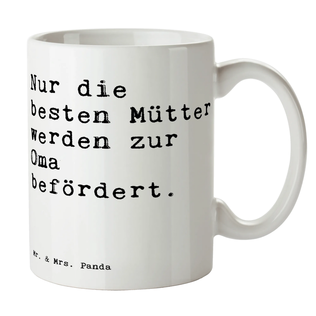 Mug Nur die besten Mütter... Porzellantasse, Teetasse, Bürotasse, Geschenktasse, Kaffeetasse, Keramiktasse, Tasse, Tasse mit Zitaten, Tasse mit Motiven, Spruch, Sprüche, lustige Sprüche, Weisheiten, Zitate, Spruch Geschenke, Spruch Sprüche Weisheiten Zitate Lustig Weisheit Worte