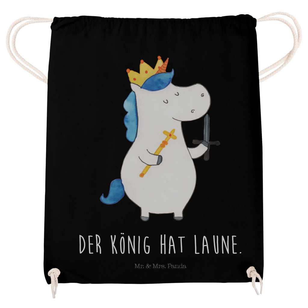 Drawstring bag unicorn king with sword jute bag, sports bag, carrier bag, bag, gym bag, hipster, unicorn, unicorns, Crown, gift boyfriend, sword, Chancellor, Prosecco, Unicorn, Ruler, Emperor, King, present boy, President, Princess
