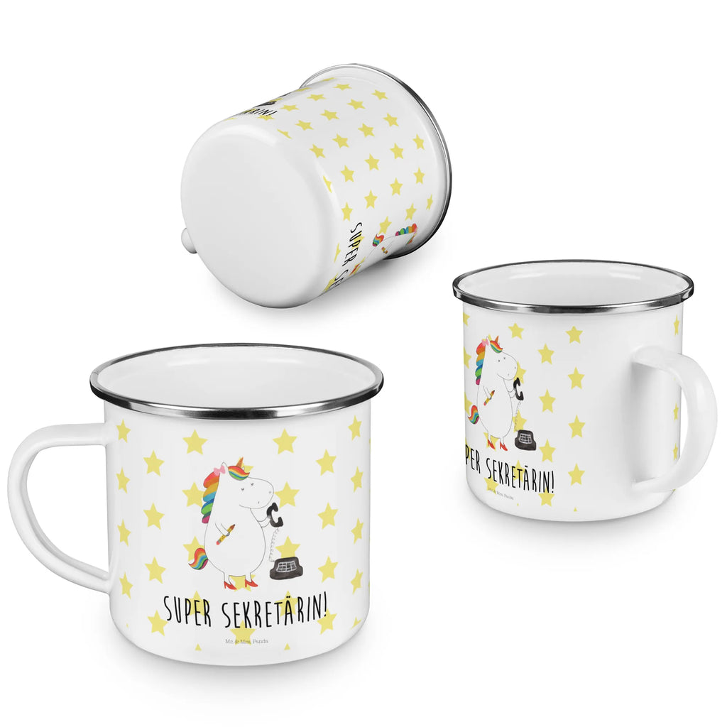 Camping Emaille Tasse Einhorn Sekretärin Becher, Kaffeebecher, Emailletasse, Pott, Tasse, Tasse Emaille, Emaille Tasse, blechbecher, becher emaille, Teetasse, Campingbecher, Blechtasse, Emaille Becher, Campingtasse, metallbecher, reisetasse, Reisebecher, wanderbecher, Teebecher, Trinkbecher, Metalltasse, wandertasse, Kaffeetasse, emaillebecher, Unicorn, Einhorn, Einhörner, Einhorn Deko, Rechtsanwältin, Bürokraft, Steuerkanzlei, Sekretärin, Bürohilfe, Büro, Steuerbüro, Rechtsanwaltsgehilfin