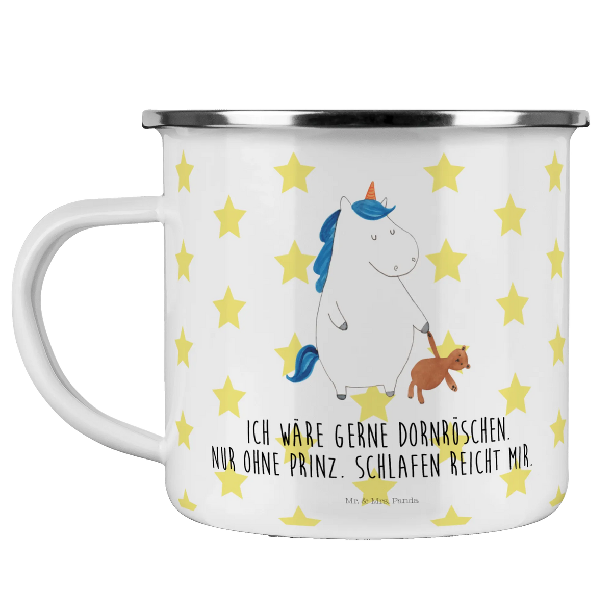 Camping Emaille Tasse Einhorn Teddy blechbecher, Emaille Tasse, Emaille Becher, Motivtasse, Haferl, Pott, becher emaille, Outdoor Tasse, Campingtasse, wandertasse, reisetasse, Emailletasse, wanderbecher, outdoortasse, Campingbecher, Blechtasse, Tasse Emaille, Teebecher, emaillebecher, Kaffeepott, Outdoor Becher, Teetasse, Reisebecher, metallbecher, Unicorn, Einhorn, Einhörner, Einhorn Deko, Bett, schlafen, Singleleben, Freundin, Gute Nacht, Single, Träumen