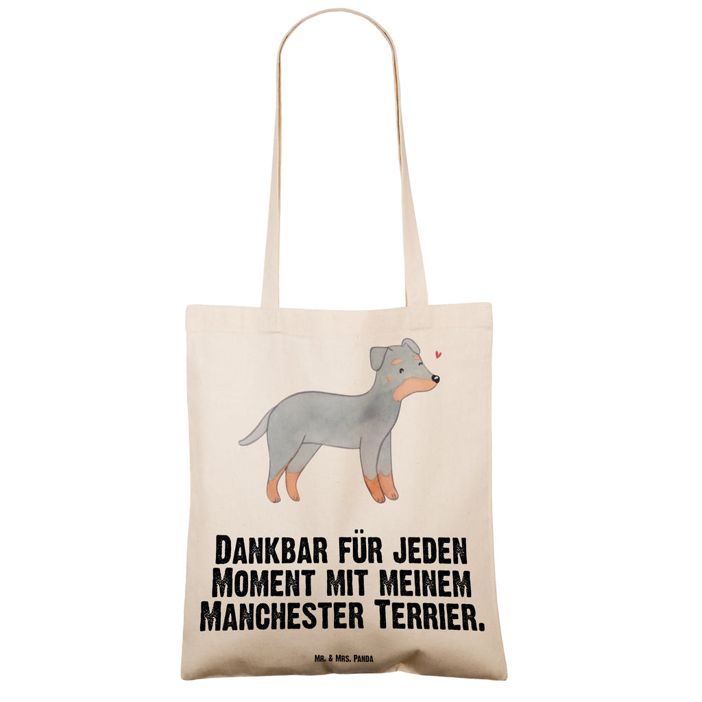 Tragetasche Manchester Terrier Moment Beuteltasche, Beutel, Einkaufstasche, Jutebeutel, Stoffbeutel, Hund, Hunderasse, Rassehund, Hundebesitzer, Geschenk, Tierfreund, Schenken, Welpe, Manchester Terrier