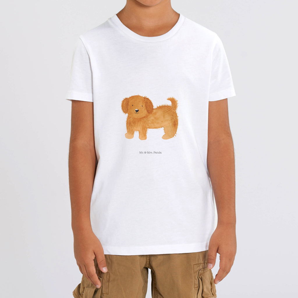 Organic Kinder T-Shirt Hund flauschig Kinder T-Shirt, Kinder T-Shirt Mädchen, Kinder T-Shirt Jungen, Hund, Hundemotiv, Haustier, Hunderasse, Tierliebhaber, Hundebesitzer, Sprüche, Hunde, Frauchen, Hundemama, Hundeliebe
