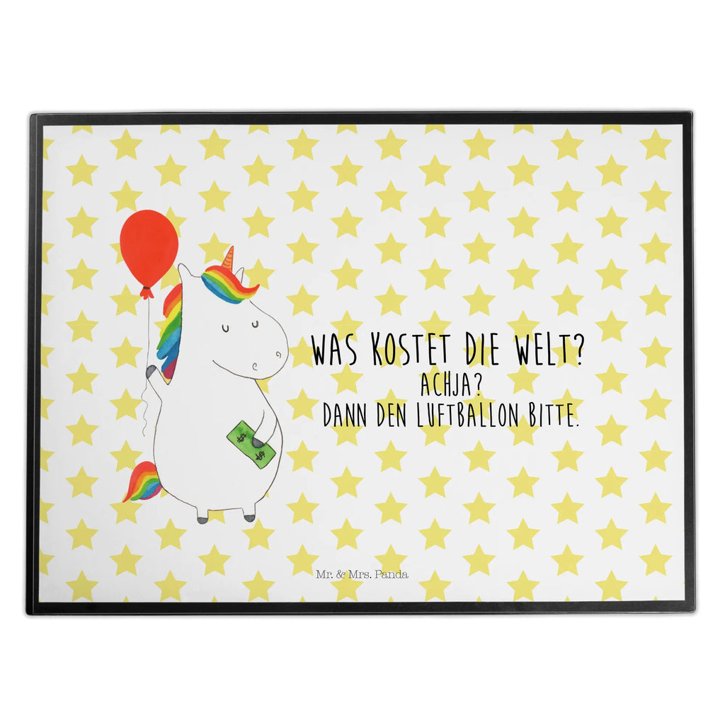Schreibtischunterlage Einhorn Luftballon Schreibtisch Unterlagen, Schreibtischauflage, Bürobedarf, Büroartikel, Schreibwaren, Schreibtischunterlage Groß, Schreibunterlage, Einhorn, Einhörner, Einhorn Deko, Unicorn, Lebenslust, Geschenk, Luftballon, Geld, Freude, Freundin
