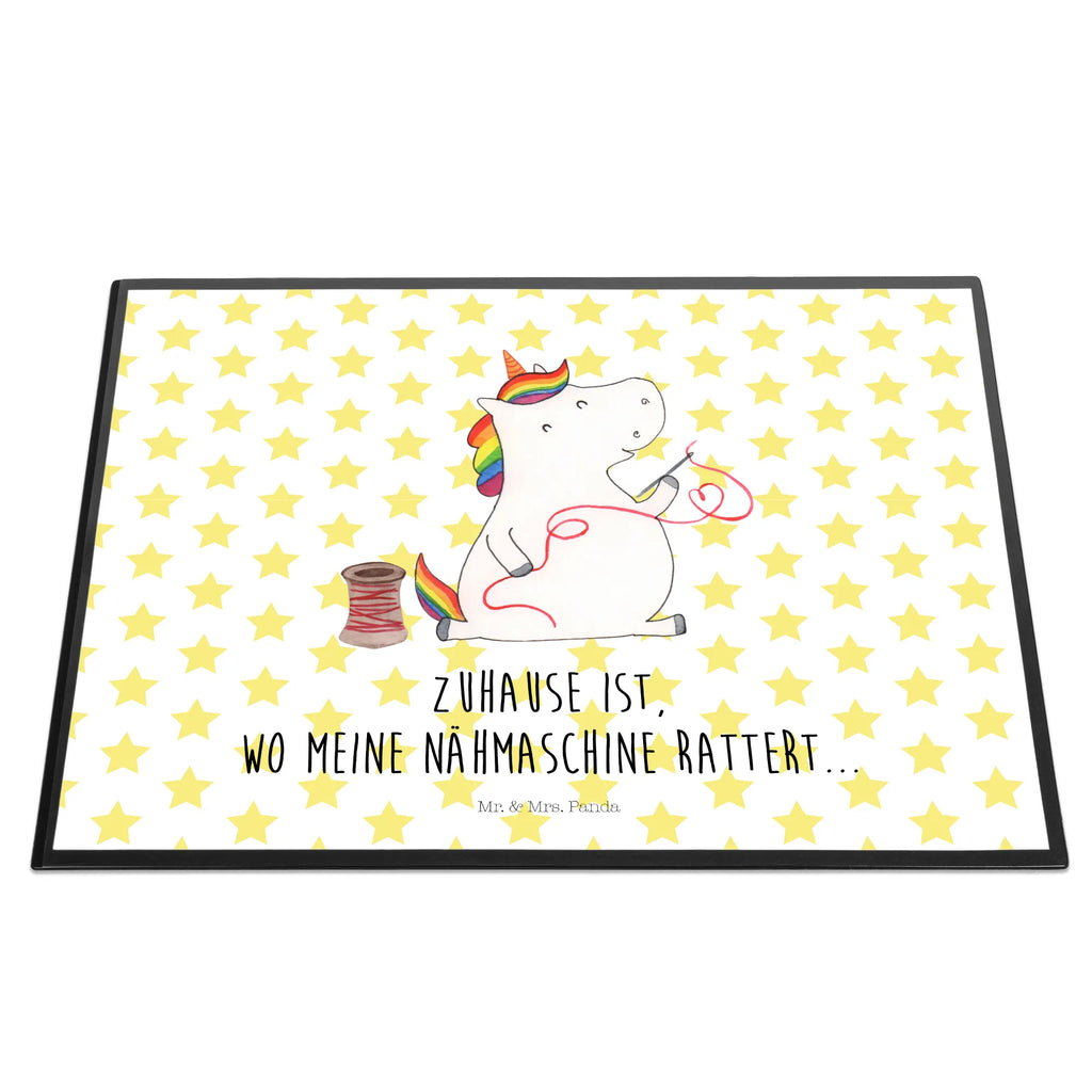 Podkładka na biurko Jednorożec krawcowa Jednorożec, jednorożce, dekoracje jednorożca, jednorożec