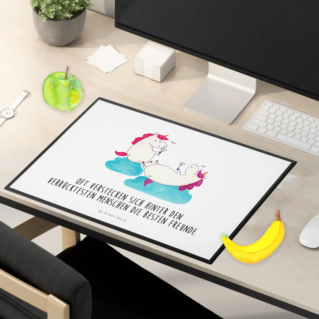 Schreibtischunterlage Einhörner Sekt Schreibtischunterlage Groß, Schreibwaren, Büroartikel, Bürobedarf, Schreibtischauflage, Schreibunterlage, Schreibtisch Unterlagen, Einhorn, Einhörner, Einhorn Deko, Unicorn, Sekt, Korken, Freundinnen, Anstoßen, Beste, Mädelsabend, Spaß, BFF, Freundin, Party