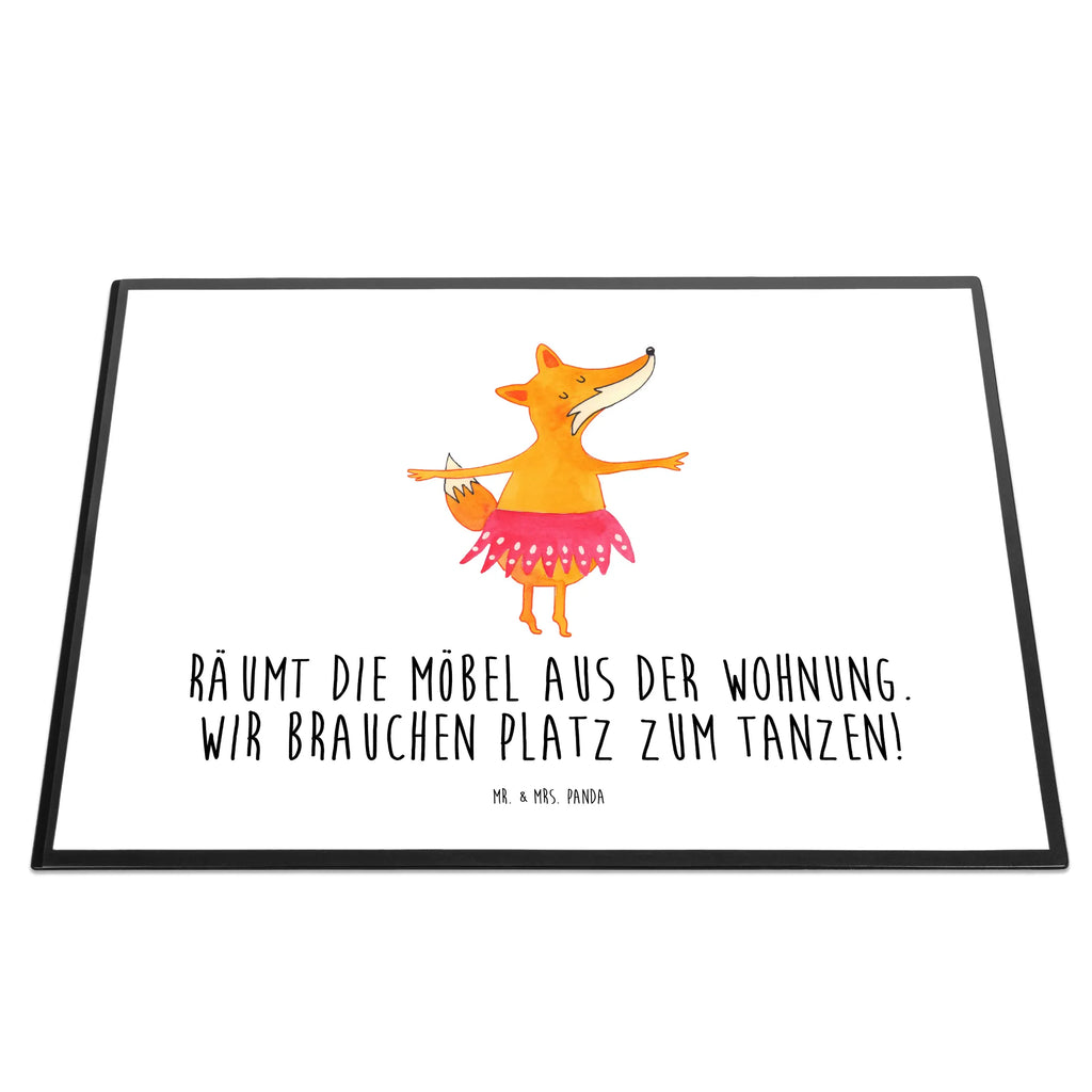 Schreibtischunterlage Fuchs Ballerina Schreibtisch Unterlagen, Schreibwaren, Schreibtischauflage, Bürobedarf, Schreibunterlage, Büroartikel, Schreibtischunterlage Groß, Fuchs, Party, Füchsin, Tanzen, Tänzerin, Füchse, Ballerina, Einladung, Fuchs Spruch, Ballett, Geburtstag