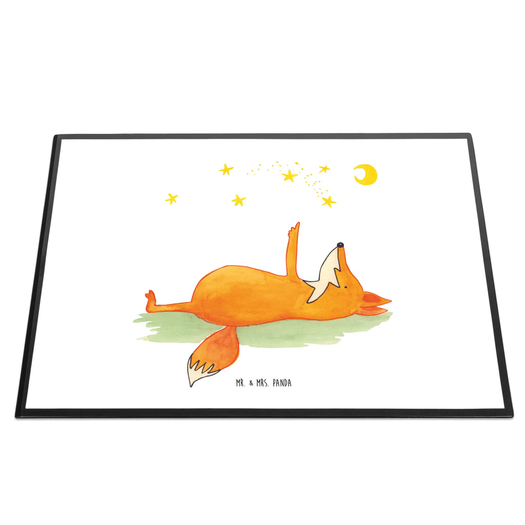 Schreibtischunterlage Fuchs Sterne Büroartikel, Schreibtischunterlage Groß, Schreibunterlage, Schreibtischauflage, Bürobedarf, Schreibtisch Unterlagen, Schreibwaren, Fuchs, Spruch positiv, Always Look on the Bright Side of Life, Füchse, tröstende Worte, Romantik, Spruch schön
