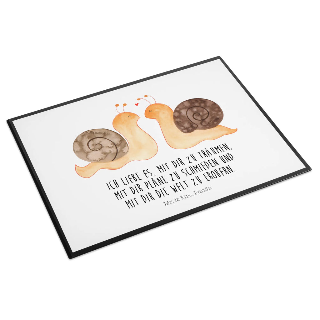 Desk pad Snails in love Bürobedarf, Büroartikel, Schreibwaren, Schreibtischunterlage Groß, Schreibunterlage, Schreibtisch Unterlagen, Schreibtischauflage, Liebe, Partner, Freund, Freundin, Ehemann, Ehefrau, Heiraten, Verlobung, Heiratsantrag, Liebesgeschenk, Jahrestag, Hocheitstag