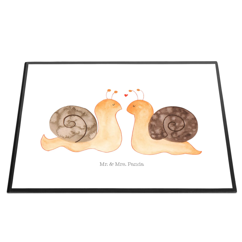Desk pad Snails in love Bürobedarf, Büroartikel, Schreibwaren, Schreibtischunterlage Groß, Schreibunterlage, Schreibtisch Unterlagen, Schreibtischauflage, Liebe, Partner, Freund, Freundin, Ehemann, Ehefrau, Heiraten, Verlobung, Heiratsantrag, Liebesgeschenk, Jahrestag, Hocheitstag