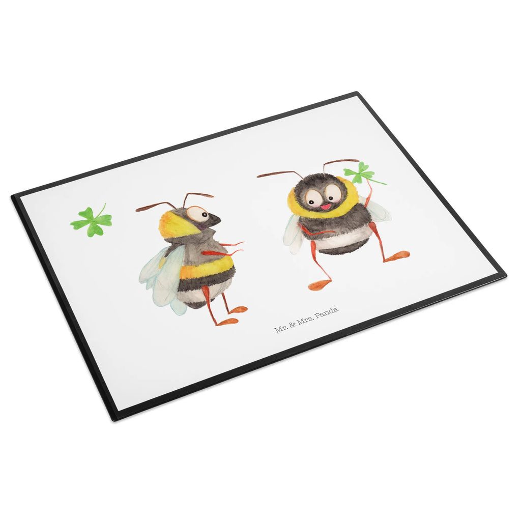 Desk pad bumblebees shamrock desk, office, children, Desk pad, girl, underlay, small animals, cute, funny, cute animal motives, hand drawn, small world, funny sayings, good mood, happy, gifts, gift ideas, special gifts, animal lover, card, saying positive, saying happy, bee, saying beautiful, be happy, bumblebee, become happy, bee decoration