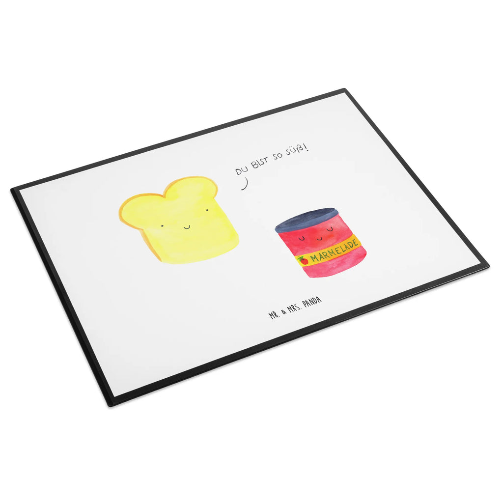 Schreibtischunterlage Toast & Marmelade Schreibtischunterlage Groß, Büroartikel, Schreibtischauflage, Bürobedarf, Schreibwaren, Schreibtisch Unterlagen, Schreibunterlage, Tiermotive, Gute Laune, lustige Sprüche, Tiere, Frühstück Einladung, Küche Spruch, süß, Marmelade, süße Postkarte, Dreamteam, Küche Deko, Brot, Toastbrot, Toast
