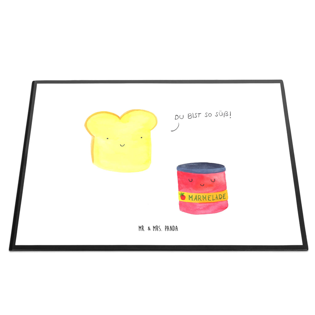 Schreibtischunterlage Toast & Marmelade Schreibtischunterlage Groß, Büroartikel, Schreibtischauflage, Bürobedarf, Schreibwaren, Schreibtisch Unterlagen, Schreibunterlage, Tiermotive, Gute Laune, lustige Sprüche, Tiere, Frühstück Einladung, Küche Spruch, süß, Marmelade, süße Postkarte, Dreamteam, Küche Deko, Brot, Toastbrot, Toast