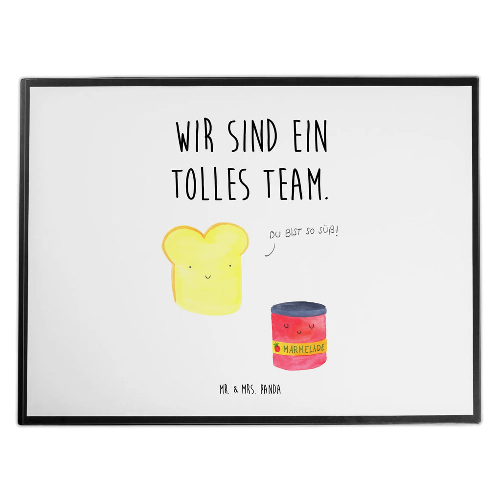 Schreibtischunterlage Toast & Marmelade Schreibtischunterlage Groß, Büroartikel, Schreibtischauflage, Bürobedarf, Schreibwaren, Schreibtisch Unterlagen, Schreibunterlage, Tiermotive, Gute Laune, lustige Sprüche, Tiere, Frühstück Einladung, Küche Spruch, süß, Marmelade, süße Postkarte, Dreamteam, Küche Deko, Brot, Toastbrot, Toast