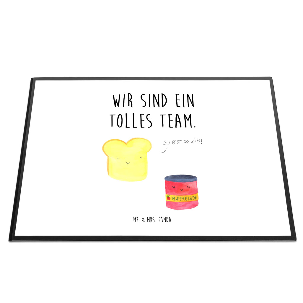 Schreibtischunterlage Toast & Marmelade Schreibtischunterlage Groß, Büroartikel, Schreibtischauflage, Bürobedarf, Schreibwaren, Schreibtisch Unterlagen, Schreibunterlage, Tiermotive, Gute Laune, lustige Sprüche, Tiere, Frühstück Einladung, Küche Spruch, süß, Marmelade, süße Postkarte, Dreamteam, Küche Deko, Brot, Toastbrot, Toast