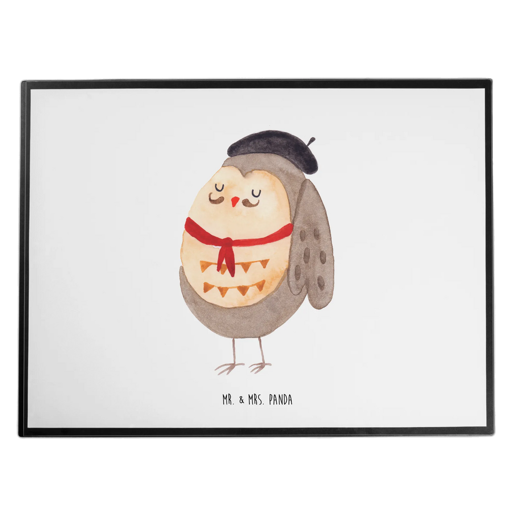 Desk pad Owl France Schreibwaren, Büroartikel, Schreibunterlage, Schreibtisch Unterlagen, Bürobedarf, Schreibtischunterlage Groß, Schreibtischauflage, Eule, La vie est belle, Spruch schön, Eulen, Owl, das Leben ist schön, Spruch Französisch, hibou, Frankreich, Eule Deko