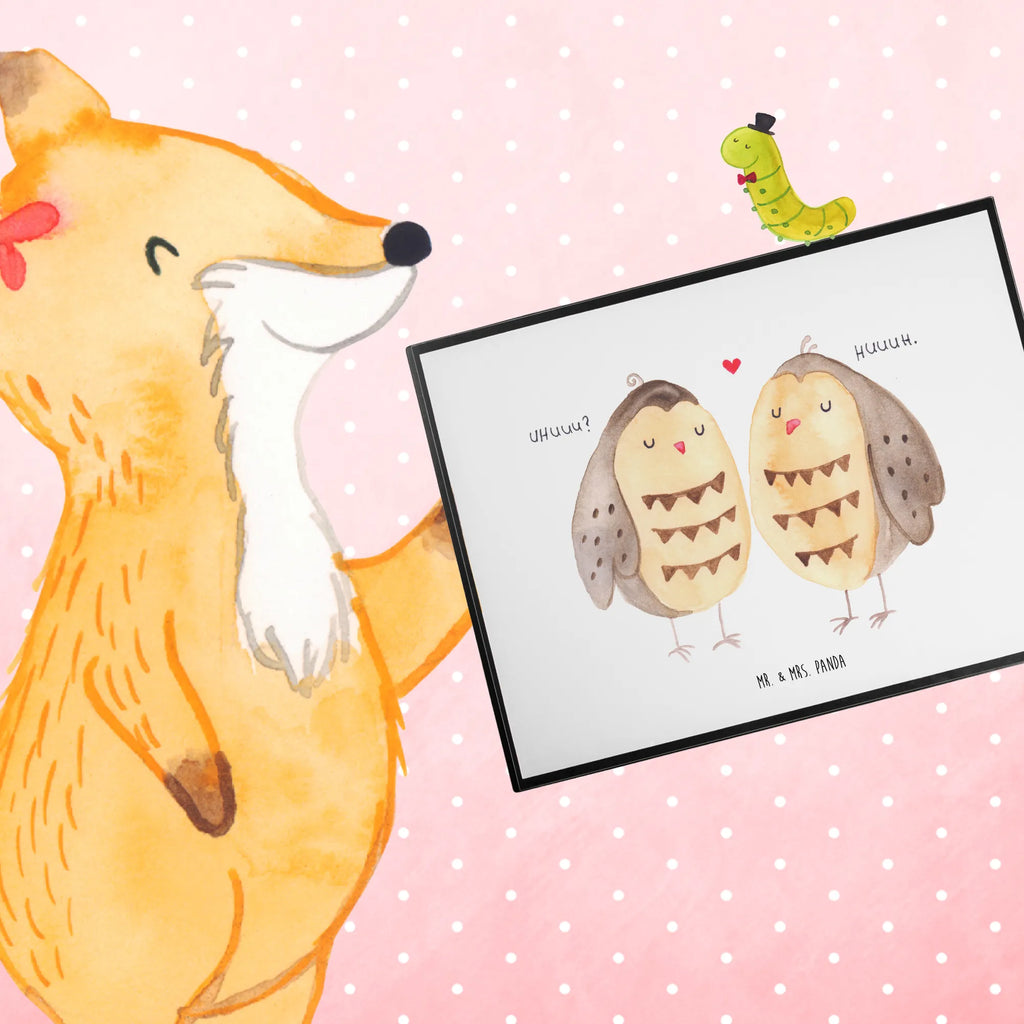 Schreibtischunterlage Eulen Liebe Schreibtischunterlage Groß, Schreibunterlage, Bürobedarf, Büroartikel, Schreibwaren, Schreibtisch Unterlagen, Schreibtischauflage, Eule, Wortspiel lustig, Owl, Hochzeit Spruch, Eule Deko, Liebe Spruch, All you need is love, Freund, Freundin Geschenk, Liebe