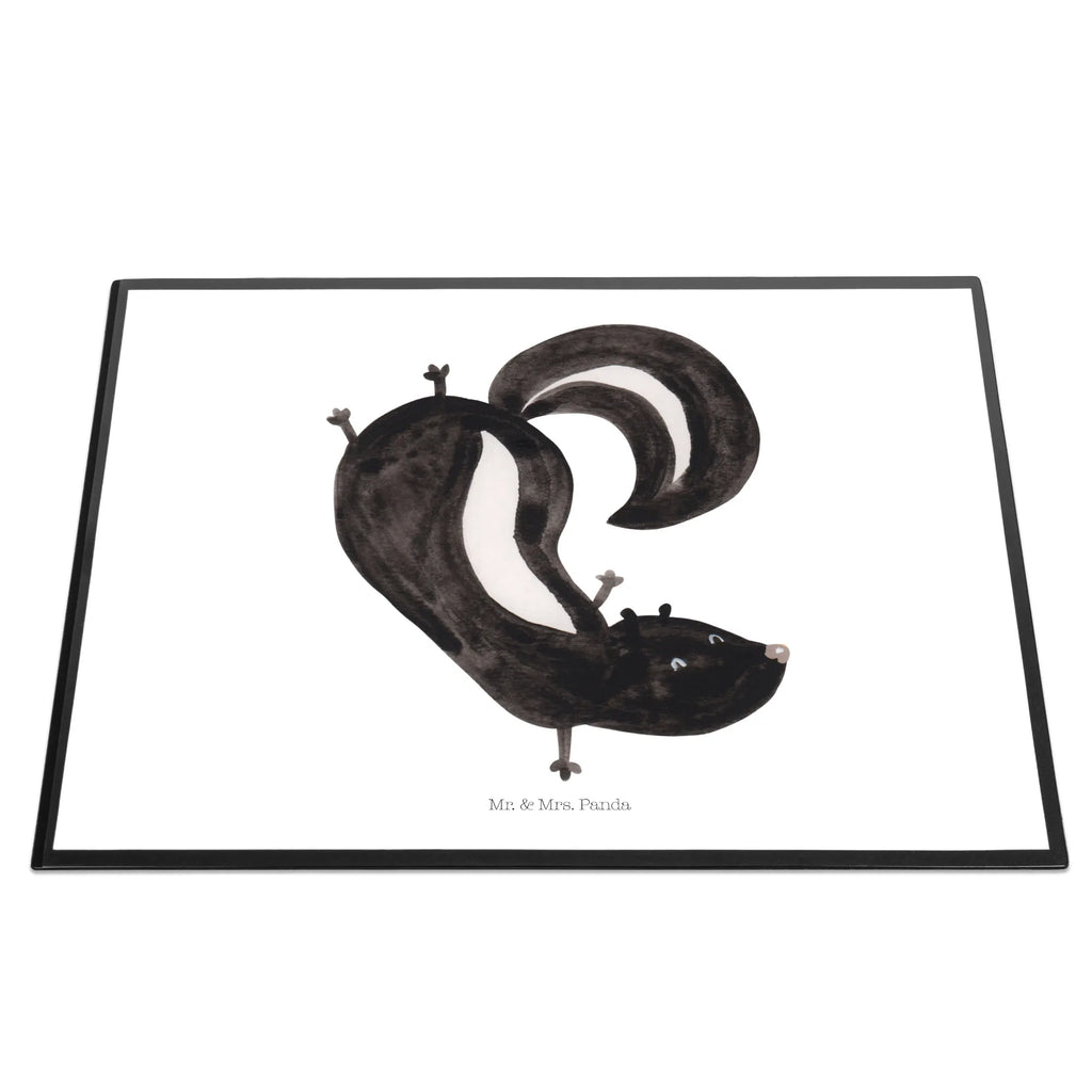 Desk pad skunk handstand desk, Desk pad, office, underlay, girl, children, Skunk, predator, skunk, playground, wild animal, playful, child, stink