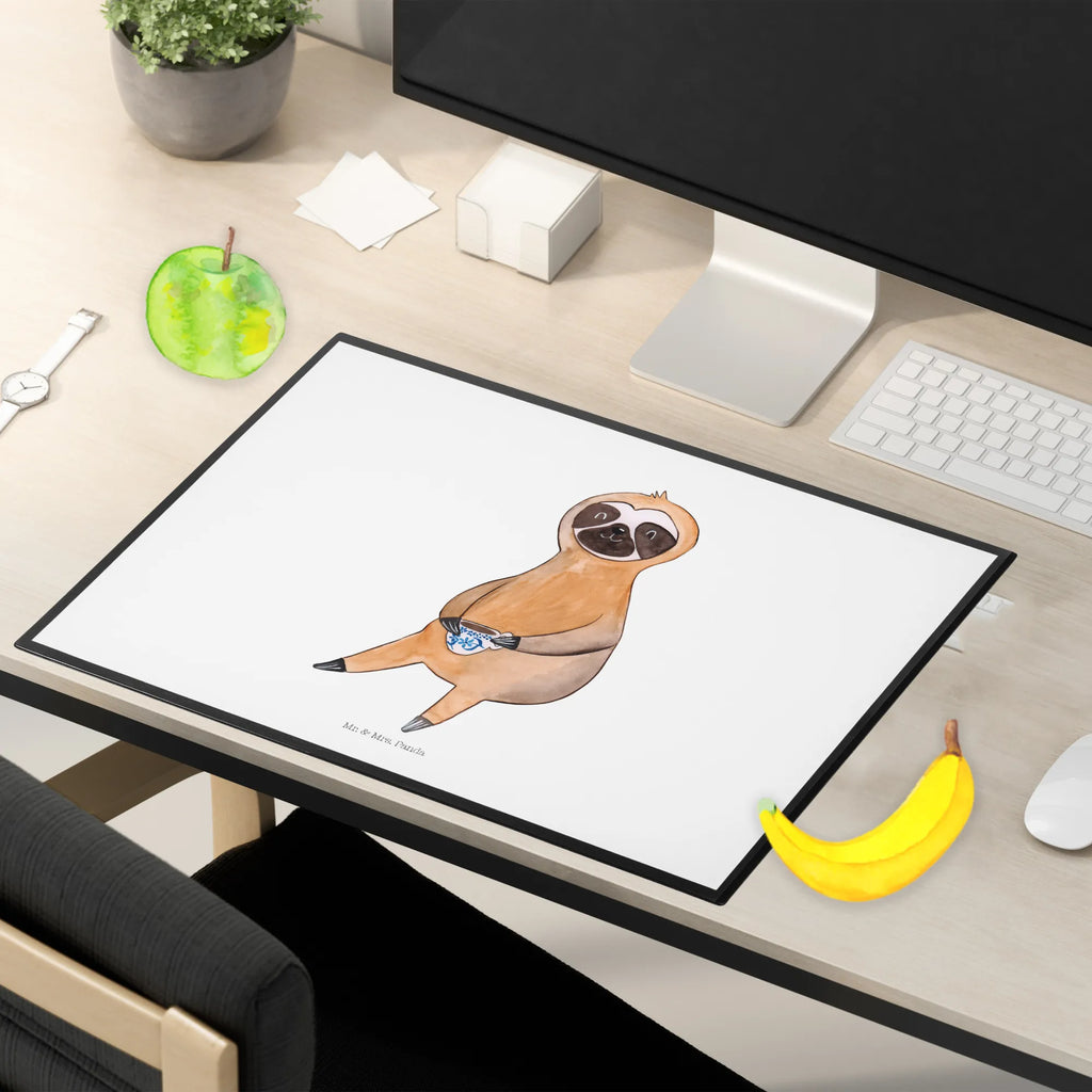 Schreibtischunterlage Faultier Kaffee Bürobedarf, Schreibtischauflage, Schreibwaren, Büroartikel, Schreibtisch Unterlagen, Schreibunterlage, Schreibtischunterlage Groß, Faultier, Faultier Geschenk, Faultier Deko, Genießer, Lieblingstier, Kaffee, Frühaufsteher, faul, Morgenmuffel, erster Kaffee, Coffee, Kaffeetasse, Faultiere, Kaffeegetränk