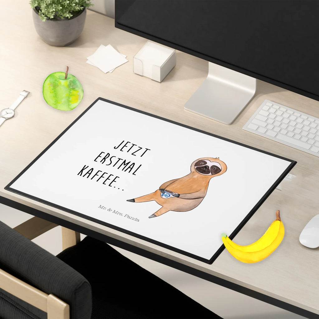 Schreibtischunterlage Faultier Kaffee Bürobedarf, Schreibtischauflage, Schreibwaren, Büroartikel, Schreibtisch Unterlagen, Schreibunterlage, Schreibtischunterlage Groß, Faultier, Faultier Geschenk, Faultier Deko, Genießer, Lieblingstier, Kaffee, Frühaufsteher, faul, Morgenmuffel, erster Kaffee, Coffee, Kaffeetasse, Faultiere, Kaffeegetränk