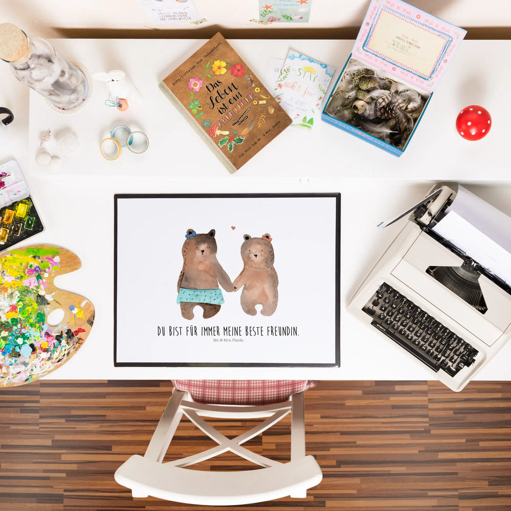 Podkładka na biurko Niedźwiedź przyjaciółka arbeitsmatte, pultunterlage, tischauflage, tischmatte, schreibauflage, Schreibtisch Unterlagen, tischpads, Tischunterlage, Schreibtisch Matte, Schreibunterlage, schreibmatte, schreibtischunterlage, tischauflagen, Schreibtischauflage, arbeitsunterlage, schreibauflagen, tischmatten, schreibtischmatte, tischpad, schreibtischauflagen, schreibtischunterlagen, Bär, Teddy, Teddybär, Bär Freundin Beste Freund Liebe Liebesbeweis Verliebt Kumpel Kumpeliene