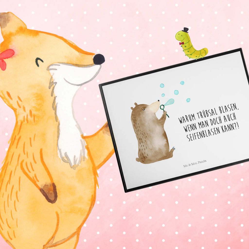 Schreibtischunterlage Bär Seifenblasen Büroartikel, Bürobedarf, Schreibtischauflage, Schreibunterlage, Schreibwaren, Schreibtischunterlage Groß, Schreibtisch Unterlagen, Bär, Teddy, Teddybär, Seifenblasen Bär Lustig Sein Glücklich Traurig Happy