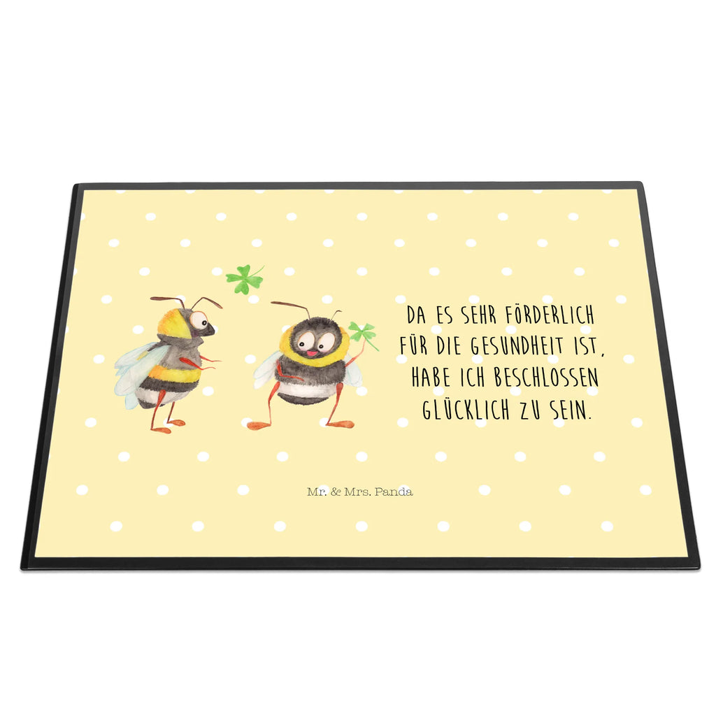 Desk pad bumblebees shamrock desk, office, children, Desk pad, girl, underlay, small animals, cute, funny, cute animal motives, hand drawn, small world, funny sayings, good mood, happy, gifts, gift ideas, special gifts, animal lover, card, saying positive, saying happy, bee, saying beautiful, be happy, bumblebee, become happy, bee decoration
