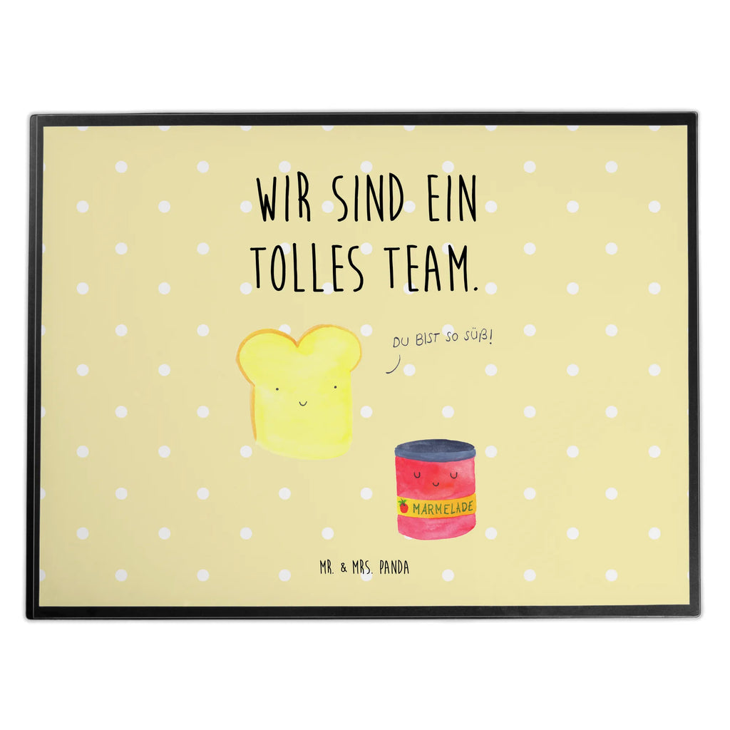 Schreibtischunterlage Toast & Marmelade Schreibtischunterlage Groß, Büroartikel, Schreibtischauflage, Bürobedarf, Schreibwaren, Schreibtisch Unterlagen, Schreibunterlage, Tiermotive, Gute Laune, lustige Sprüche, Tiere, Frühstück Einladung, Küche Spruch, süß, Marmelade, süße Postkarte, Dreamteam, Küche Deko, Brot, Toastbrot, Toast