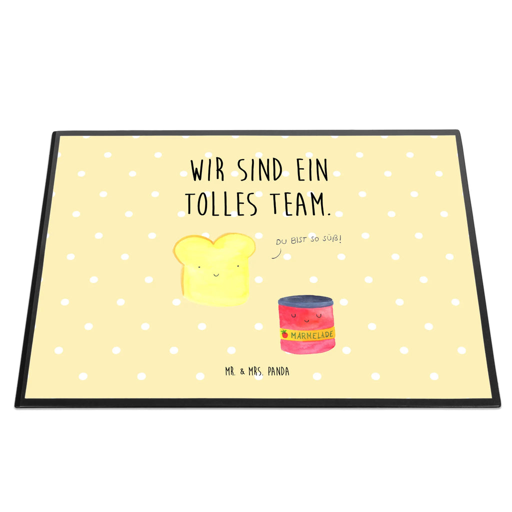 Schreibtischunterlage Toast & Marmelade Schreibtischunterlage Groß, Büroartikel, Schreibtischauflage, Bürobedarf, Schreibwaren, Schreibtisch Unterlagen, Schreibunterlage, Tiermotive, Gute Laune, lustige Sprüche, Tiere, Frühstück Einladung, Küche Spruch, süß, Marmelade, süße Postkarte, Dreamteam, Küche Deko, Brot, Toastbrot, Toast