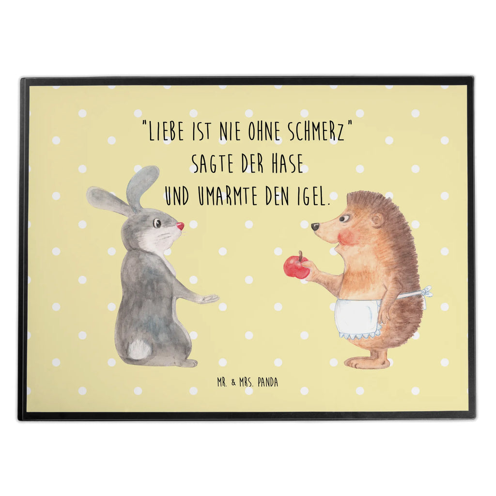 Schreibtischunterlage Liebe ist nie ohne Schmerz Schreibwaren, Bürobedarf, Schreibtisch Unterlagen, Schreibtischunterlage Groß, Schreibtischauflage, Büroartikel, Schreibunterlage, Tiermotive, Gute Laune, lustige Sprüche, Tiere, Liebe Spruch, Trösten, Herzschmerz, Trennungsschmerz, Igel, Spruch romantisch, Hase, Liebeskummer Geschenk, Igel und Hase
