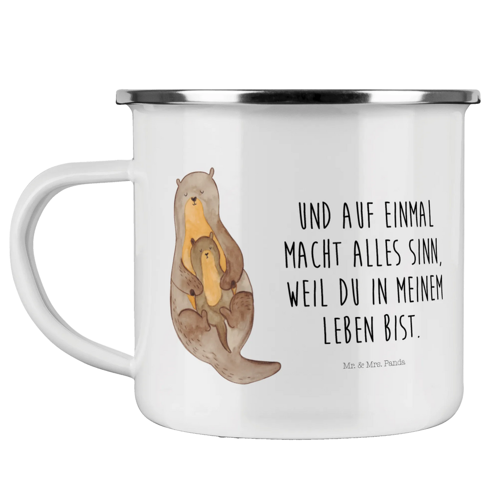 Kempingowy kubek emaliowany wydra dziecko emaillebecher, reisetasse, Pott, Emaille Becher, Teebecher, Kaffeebecher, becher emaille, blechbecher, Tasse Emaille, Blechtasse, metallbecher, Campingtasse, Teetasse, Reisebecher, Campingbecher, Emailletasse, Trinkbecher, Tasse, Emaille Tasse, Becher, wandertasse, Kaffeetasse, Metalltasse, wanderbecher, Otter, Seeotter, Fischotter, Otter Seeotter See Otter