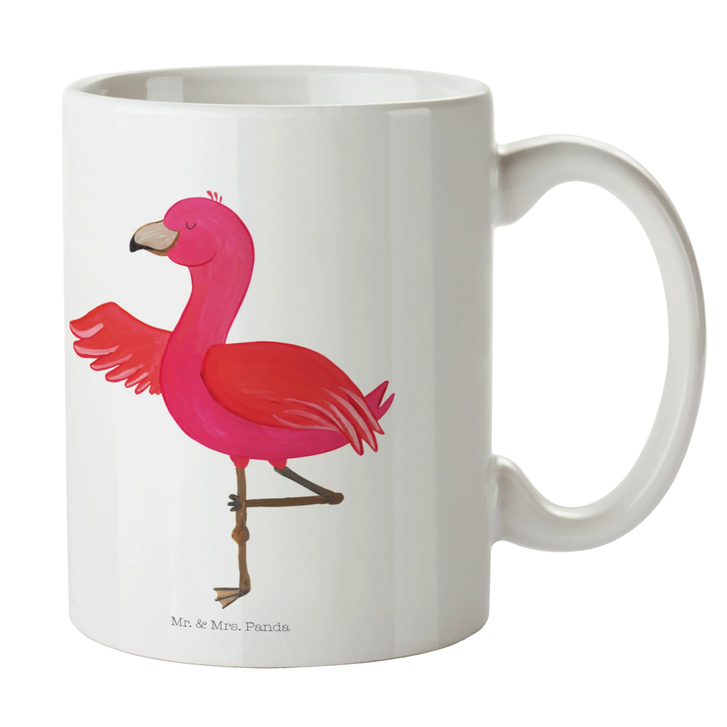 Kubek Flamingo joga design tasse, haferl, Trinkbecher, Pott, Henkeltasse, Keramiktasse, Keramikbecher, Becher, Kaffeepott, Bürotasse, statement tasse, Coffee Mug, Dekotasse, hochwertige tasse, Tasse, Motivtasse, Trinktasse, Kaffeetasse, kaffeetasse keramik, Designtasse, Kaffeebecher, Kakaotasse, Frühstücksbecher, Frühstückstasse, kaffeebecher bedruckt, Bürobecher, tasse für kaffee, Teetasse, Geschenktasse, Teebecher, schöne tasse, Tasse mit Motiv, Tasse mit Spruch, Sprüchetasse, tasse für büro, Bedruckte Tasse, Henkelbecher, kaffeebecher keramik, Teepott, milchkaffeetasse, heißgetränkebecher, Mug, kaffeetasse bedruckt, Flamingo, Yoga-Übung, Vogel, Aufregen, Tiefenentspannung, Yoga, Ärger, Achtsamkeit, Namaste, Entspannung
