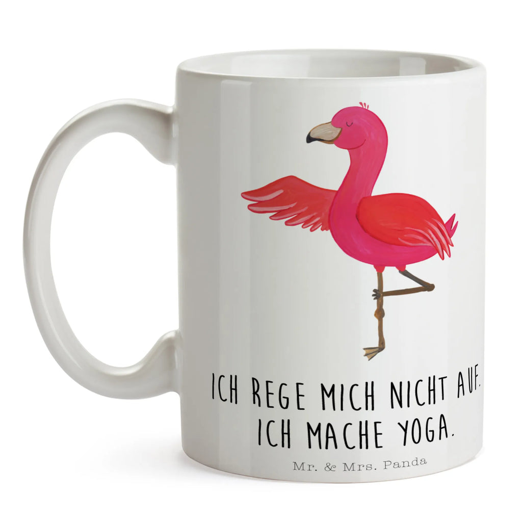 Kubek Flamingo joga design tasse, haferl, Trinkbecher, Pott, Henkeltasse, Keramiktasse, Keramikbecher, Becher, Kaffeepott, Bürotasse, statement tasse, Coffee Mug, Dekotasse, hochwertige tasse, Tasse, Motivtasse, Trinktasse, Kaffeetasse, kaffeetasse keramik, Designtasse, Kaffeebecher, Kakaotasse, Frühstücksbecher, Frühstückstasse, kaffeebecher bedruckt, Bürobecher, tasse für kaffee, Teetasse, Geschenktasse, Teebecher, schöne tasse, Tasse mit Motiv, Tasse mit Spruch, Sprüchetasse, tasse für büro, Bedruckte Tasse, Henkelbecher, kaffeebecher keramik, Teepott, milchkaffeetasse, heißgetränkebecher, Mug, kaffeetasse bedruckt, Flamingo, Yoga-Übung, Vogel, Aufregen, Tiefenentspannung, Yoga, Ärger, Achtsamkeit, Namaste, Entspannung