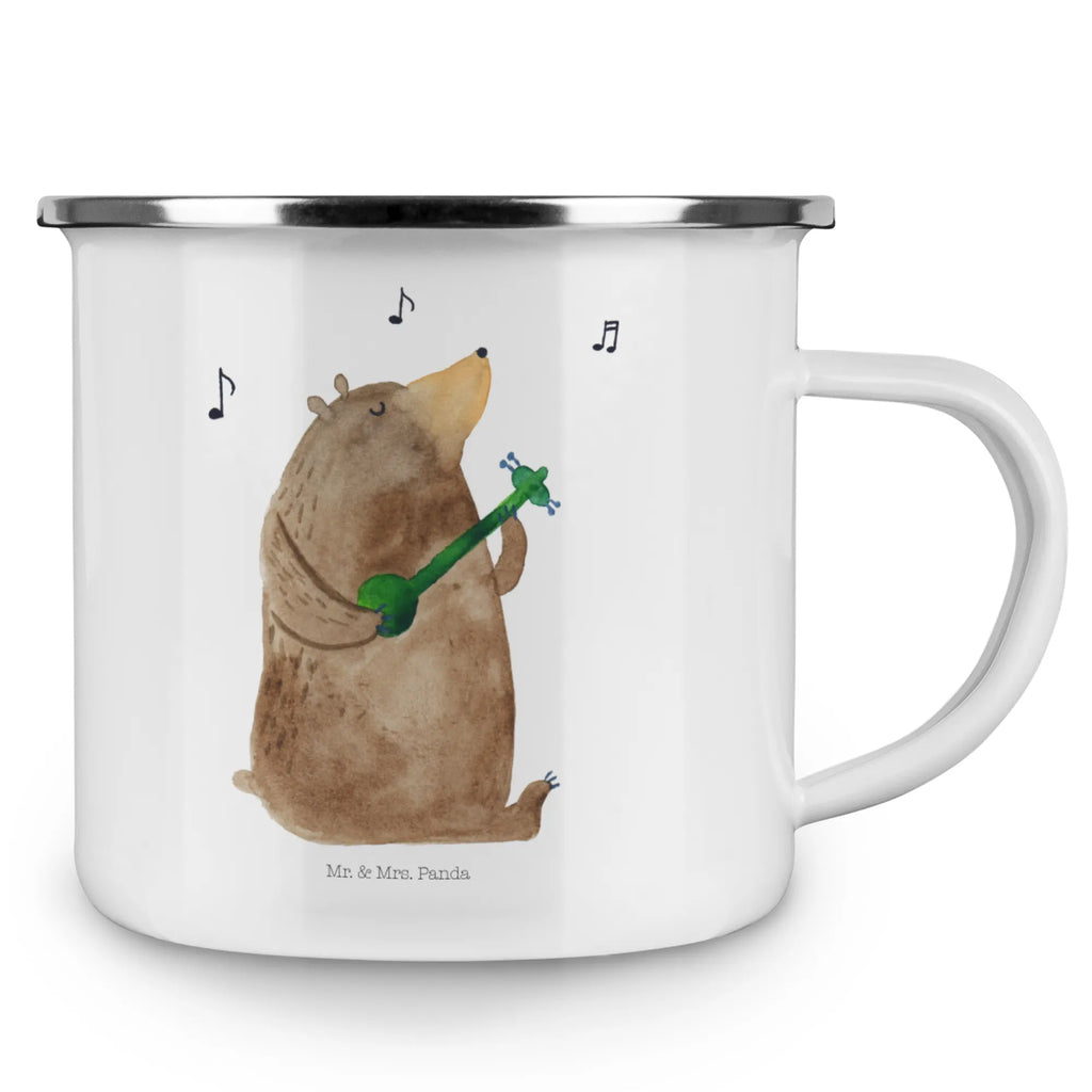 Kempingowy kubek emaliowany niedźwiedź Gitara Pott, Tasse, wandertasse, Emaille Tasse, metallbecher, Tasse Emaille, Teetasse, Campingbecher, becher emaille, Metalltasse, Trinkbecher, Kaffeebecher, wanderbecher, reisetasse, Reisebecher, Emaille Becher, emaillebecher, Campingtasse, Blechtasse, Emailletasse, Teebecher, Kaffeetasse, blechbecher, Becher, Teddy, Bär, Teddybär