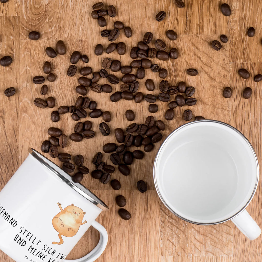 Enamel camping mug Cat Embrace camper mug, campfire mug, stainless steel drinking cup, camp coffee mug, enamel drinking mug, steel mug for camping, lightweight camping mug, travel mug, bushcraft mug, tin coffee cup, camping metal cup, enamel camping cup, enamel mug, metal cup, backpacking mug, adventure mug, outdoor cup, hiking mug, metal camping mug, camping mug, cat, tomcat, kitty, meow, kitten, housecat, mama cat, love cats, cat image, cat fan, cat lover, cat fancier, cat decoration, gift for cat lover, cat owner, funny cats, cat sayings, cat motto, funny cat gifts, fan merchandise, cat stuff, animal lover, best friends, love, friends, pussy, cat love, family, pet, girlfriend, cats, Cats