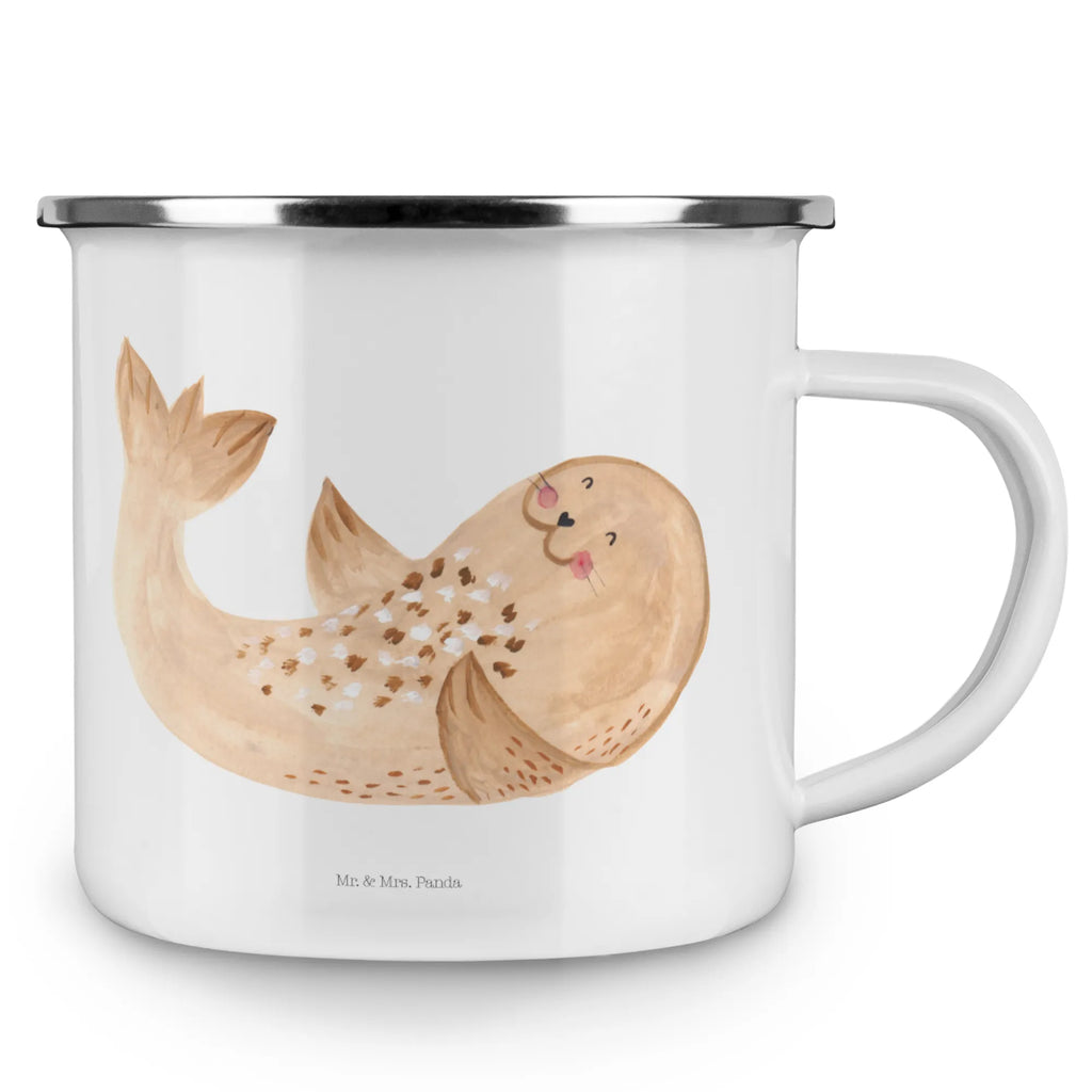 Enamel camping mug seal Lay steel mug for camping, camp coffee mug, travel mug, campfire mug, enamel mug, enamel camping cup, metal camping mug, metal cup, hiking mug, lightweight camping mug, bushcraft mug, outdoor cup, camping metal cup, camping mug, backpacking mug, adventure mug, camper mug, stainless steel drinking cup, tin coffee cup, enamel drinking mug, small animals, cute, funny, cute animal motives, hand drawn, small world, funny sayings, good mood, happy, gifts, gift ideas, special gifts, animal lover, card, Baltic Sea, joy, Seal, North Sea, laughter, sea animal, seal, beach, seals