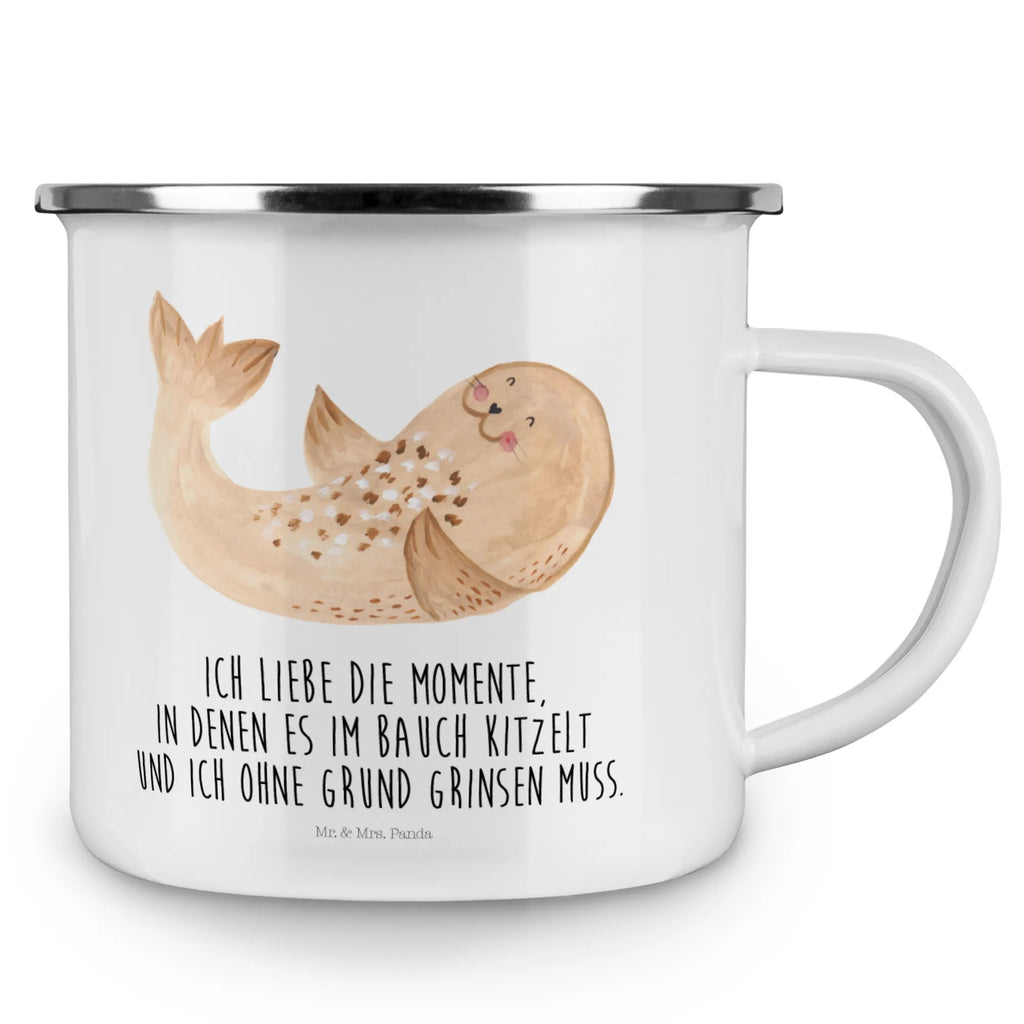Enamel camping mug seal Lay steel mug for camping, camp coffee mug, travel mug, campfire mug, enamel mug, enamel camping cup, metal camping mug, metal cup, hiking mug, lightweight camping mug, bushcraft mug, outdoor cup, camping metal cup, camping mug, backpacking mug, adventure mug, camper mug, stainless steel drinking cup, tin coffee cup, enamel drinking mug, small animals, cute, funny, cute animal motives, hand drawn, small world, funny sayings, good mood, happy, gifts, gift ideas, special gifts, animal lover, card, Baltic Sea, joy, Seal, North Sea, laughter, sea animal, seal, beach, seals