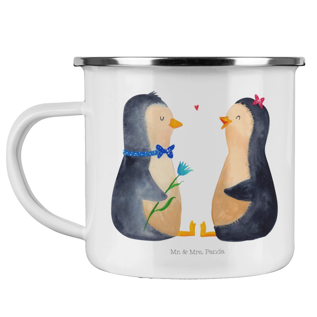 Enamel camping mug Penguin pair Emailletasse, becher emaille, blechbecher, Metalltasse, Campingbecher, Teetasse, Emaille Becher, Campingtasse, Pott, Teebecher, metallbecher, wanderbecher, Kaffeetasse, reisetasse, wandertasse, emaillebecher, Tasse Emaille, Kaffeebecher, Blechtasse, Trinkbecher, Reisebecher, Emaille Tasse, Tasse, Becher, Pinguin, Große Liebe, Hochzeitsgeschenk, Hochzeit, Jahrestag, Liebesgeschenk, Liebesbeweis, Liebespaar, Pinguine, Traumpaar, Liebe, Hochzeitstag, Verlobung
